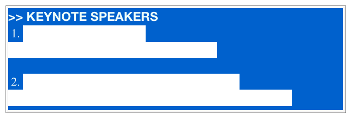 >> KEYNOTE SPEAKERS
 1. Paul Dickens at ResMed
     Control of Respiratory Medical Devices

 2. Don Parker at Provecta Process Automation
     Emerging Control Problems of Modern Power Industry


                                     
                         




